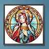 【Limited Stock Sale】Jesus Virgin Glass Painting-Paint by Numbers Acrylic Painting 40*40CM