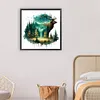 Forest Deer-Full Round Diamond Painting