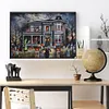 Halloween Haunted House-Full Round Diamond Painting 50*40cm
