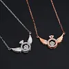  Collier Pendentif l'Aile de l'Ange