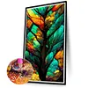>SALE<5D DIY Full Round Drill Diamond Painting Leaf Kit Home Art Decoration (Y885)