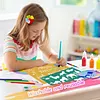 (US Local)30 Pieces Drawing Stencils Tool Set Drawing Templates for Drawing and Painting