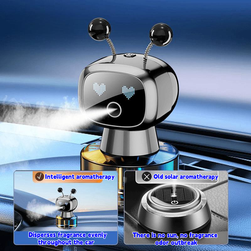 Car Aromatherapy AI Intelligent Robot Car Ornaments