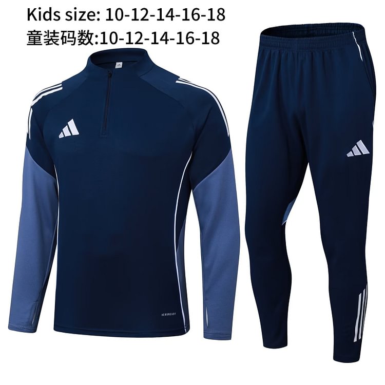 2025-26 Adidas Blue Suit - Kids' Version