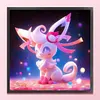 Pok&eacute;mon Eevee - 11CT Stamped Cross Stitch - 40*40cm