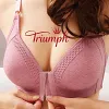 Triumph - 【M-7XL】Triumph -Nowy seksowny biustonosz damski 2024 bezszwowa wygodna bawełniana bielizna bez stali