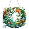 Diamond Painting Small Fish Sea World Garland Diamond Painting Hanging Pendant Kit