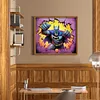 Batman Wall - 11CT Stamped Cross Stitch 50*45cm