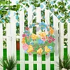 >SALE<5D Rabbit Basket Hanging Pendant With Light Strip DIY Acrylic Craft Gifts(YH317)