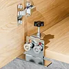Cabinet Door Installation Assistant Tool Stainless Steel 0-40mm for Mount Hinges