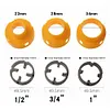 PVC Pipe Threader Kit With 1/2Inch 3/4 Inch 1 Inch Dies Pipe Threader Hand Tools