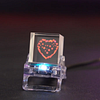 HoIo Cubic Small Transparent TV Reflective Beam Splitter Prism 25.4MM