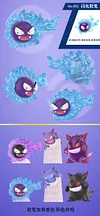 1/20 Scale Agatha Ghost Team - Pokemon Resin Statue - QN Studios