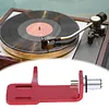 Turntable Headshell with 4 Lead Wires Aluminum Alloy Phono Headshell Mount Replacement for LP Vinyl Pickup Record Player Phonograph
