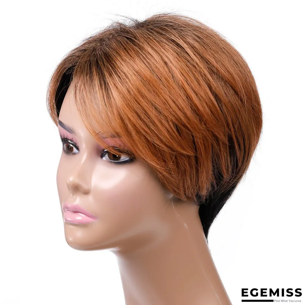 Hot Wig Ladies Fashion Short Curly Hair Chemical Fiber Headgear | EGEMISS