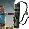 Archery Quiver Dual Use Back Arrow Quiver Multi-Function Hip Arrows Bag for Hunt