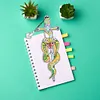 6PCS Diamond Art  Pendant Special Shape Dagger Bookmarks Kit