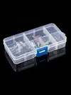 170pcs Fishing Accessories Kit Including Box Hooks Swivels Sinkers Gifts for Men