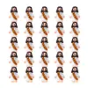 Lot de 25 mini statues de J&eacute;sus pour d&eacute;corations de P&acirc;ques
