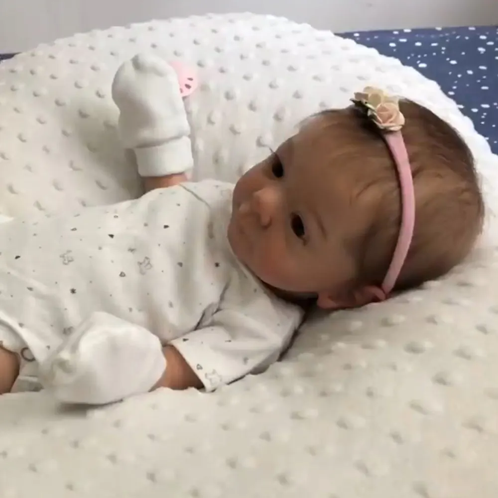 👍𝑻𝑶𝑷 𝑹𝑬𝑪𝑶𝑴𝑴𝑬𝑵𝑫🔥17'' Wanisa Realistic Cute Reborn Baby Dolls