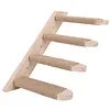 Cat Stairs Wall Mounted Cat Climbing Shelf Wooden Cat Wall Steps for Cats