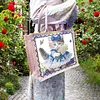 DIY Diamond Painting Cat Linen Waterproof Handbag Shopping Storage Bag Totes Kit