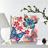 Pre-Framed DIY 3D Flapping Butterfly Diamond Painting Art Craft Kit Living Room Decor(20x20cm)