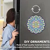 Diamond Painting Double-Layer Mandala Refrigerator Magnet 360 Rotating Magnetic Refrigerator Sticker