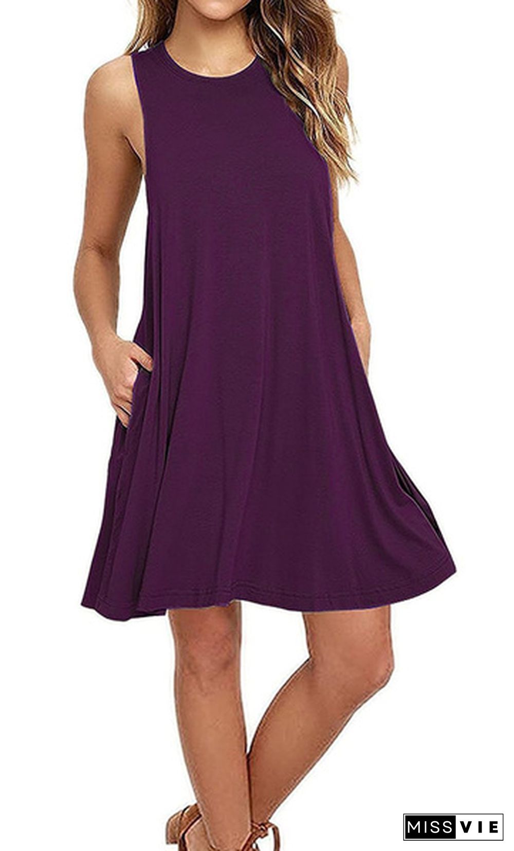 Sexy Women's Summer Casual Sleeveless Evening Party Backless Beachwear Mini Dress