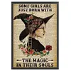 Witch Books-11CT Stamped Cross Stitch 40*60cm/15.75*23.62in(Big Size)