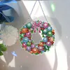 Diamond Painting Christmas Wreath Pendant
