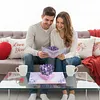 Purple Butterfly Flower-Pop Up Greeting Card