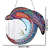 (US Local)Special Shaped Diamond Painting Makeup Mirror Kit Dolphin Crystal Diamond Mirror