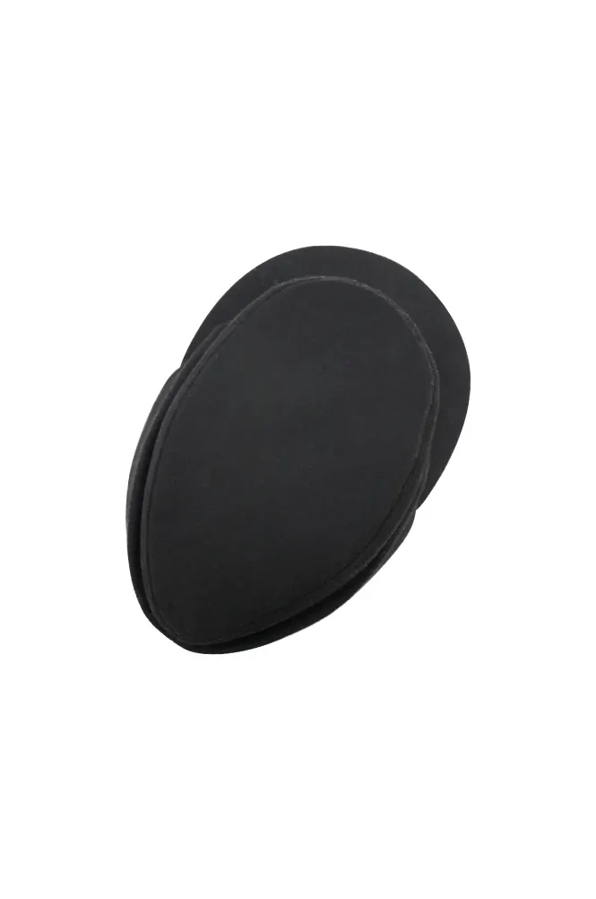   Elite Panzer Black Wool M1944 Field Cap German-Uniform