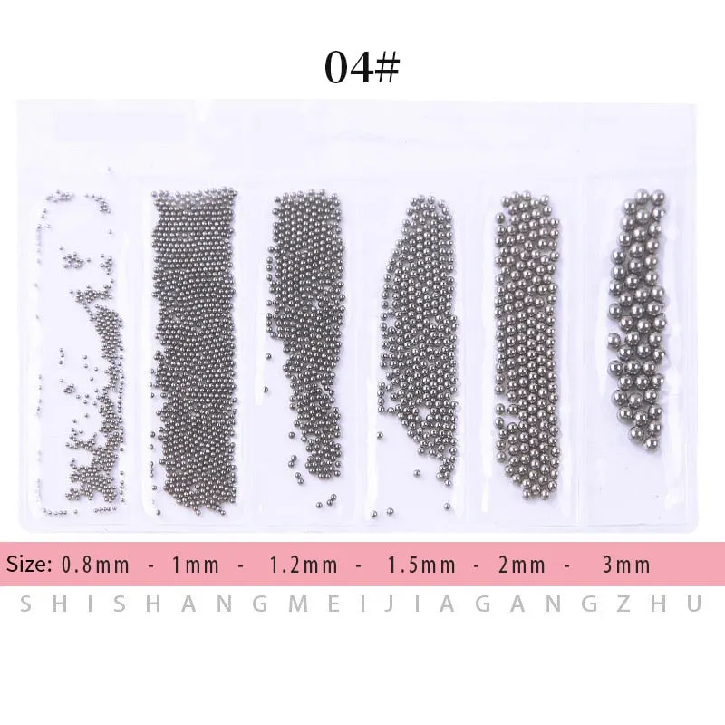 48pcs Mixed Size Aurora Little Bear Nail Art Accessories Resin Kawaii Bear Stereo FlatBack 3D Fashion Fingernail DIY Decoration-Nail Inspo