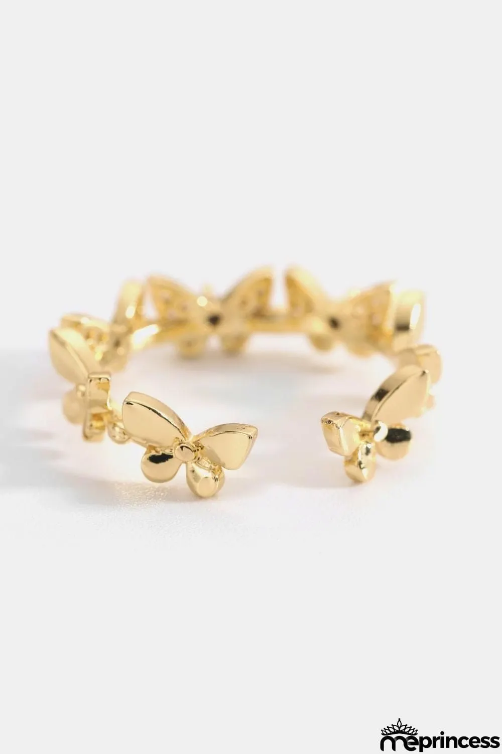 Butterfly Zircon Open Ring