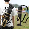 Archery Quiver Dual Use Back Arrow Quiver Multi-Function Hip Arrows Bag for Hunt