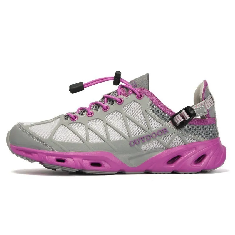 Outdoor Sneakers For Men Women Breathable Hiking Shoes Non Slip Trekking Climbing Sport Shoes Quick Dry Upstream Water Shoes
