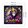 (Counted/Stamped)Disney Villains-Snow White-Evil Queen-11CT Cross Stitch 45*45cm/17.72*17.72in