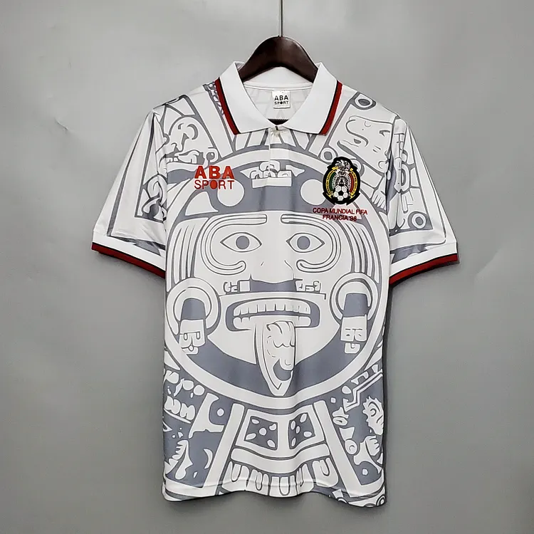 1998 Retro Mexico Soccer Jersey Away