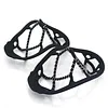 Outdoor Cross-Country Running Snow and ice Anti-Skid Shoe Covers are Non-Slip, Durable, Lightweight and Wear-Resistant for Hiking, ice and Snow Fishing, Rock Climbing