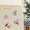 8Pcs Flowers Hummingbird Diamond Painting Fridge Magnet Diamond Art Magnets Kit
