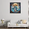 Madonna Fairy Glass Painting-Paint by Numbers Acrylic Painting 50*50CM