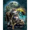 Wolf-Paint by Numbers Acrylic Painting 40*50cm