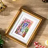 12pcs Flower Arch 5D DIY Square Drill Diamond Painting Kits for Adults Beginners Home Decor Diamonds Paintings Gem Art 5.91x7.09in