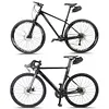 0.8L Bicycle Saddle Bag Reflective MTB Road Bike Seat Bag for Outdoor Cycling