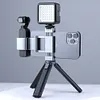 Pocket Phone Holder With 1/4" Thread, Compatible With DJI Pocket 2 / Osmo Pocket, Suitable For 4.5-7" Width Phones, Portable Foldable Smartphone Holder