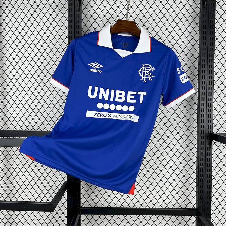 【S~4XL】Rangers 25/26 Home Football Jersey