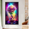 (US Local)Rose- Round AB Drills Diamond Painting(45x75cm)