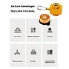 Camping Canister Vent Valve Leakproof Gas Convertor Shifter for Camping (B)